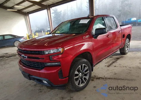 2021 Chevrolet Silverado 1500 4Wd Short Bed Rst из США, поврежденный, VIN 3GCUYEED1MG473295
